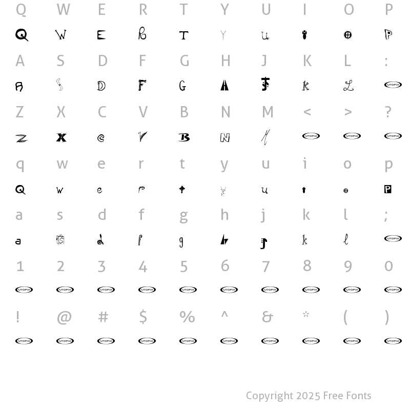 Character Map of Instant Soup Mix Regular