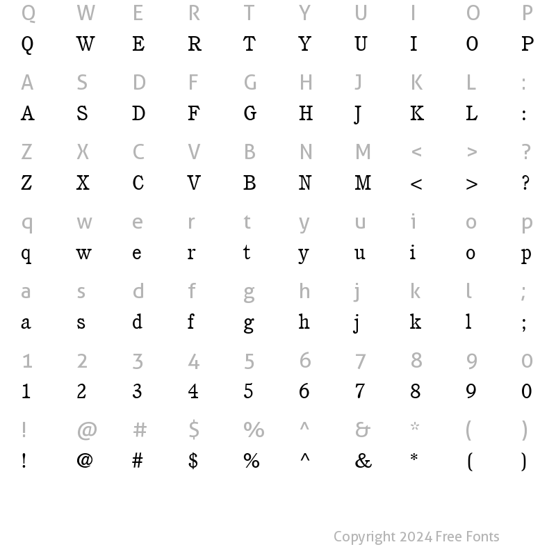 Character Map of ITCCushing-Book Book