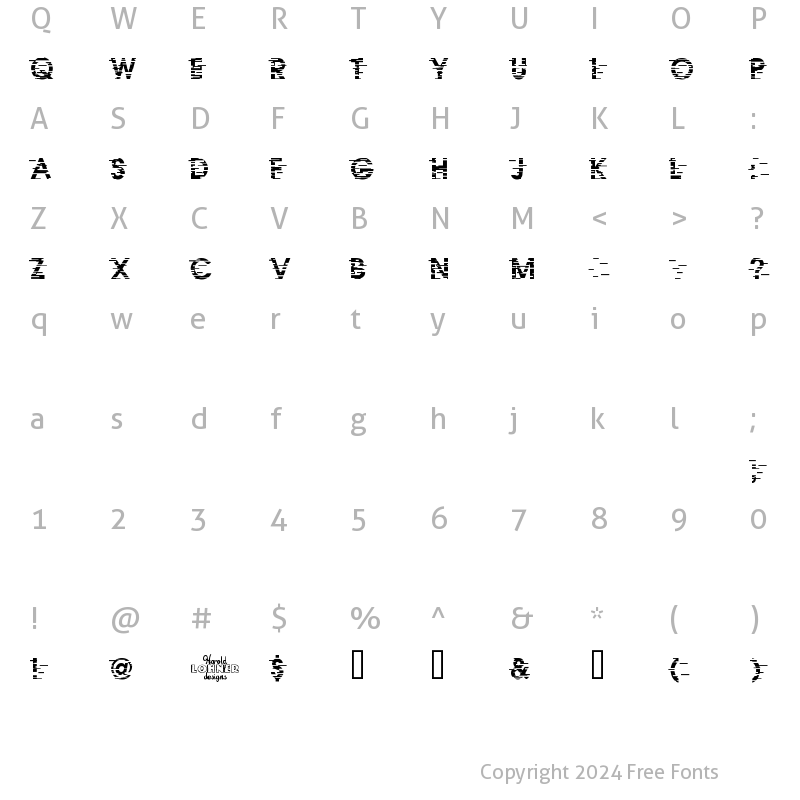 Character Map of Ixat Demo