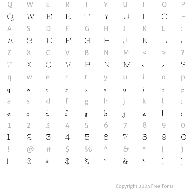 Character Map of Jillsville Bold