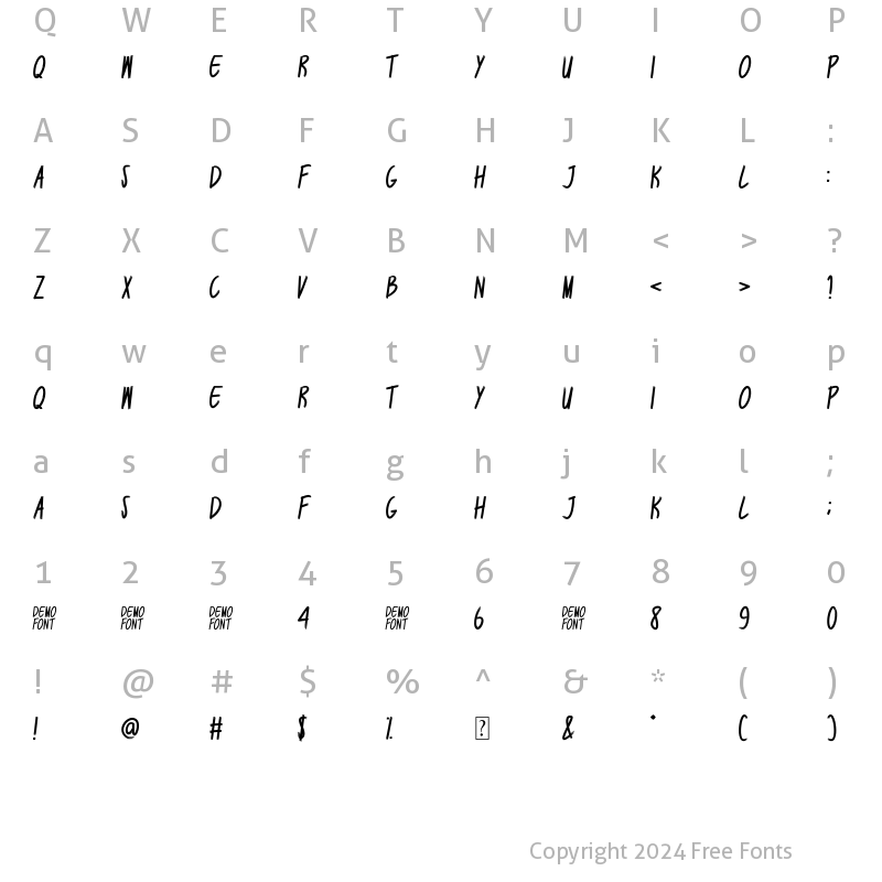 Character Map of KAVARGA Regular