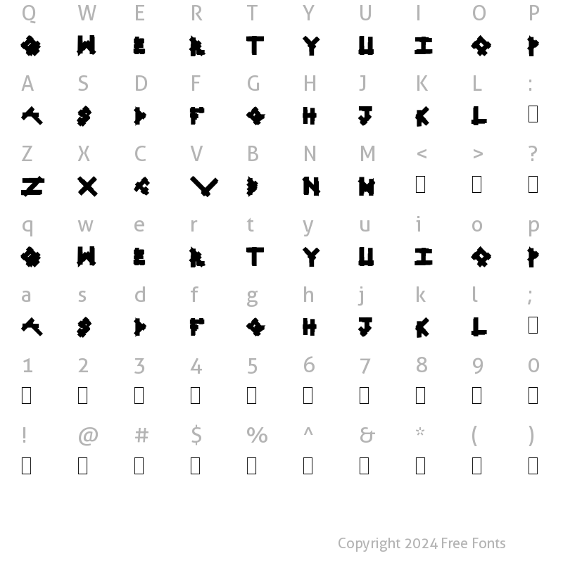 Character Map of Linear Curve Fatty Normal