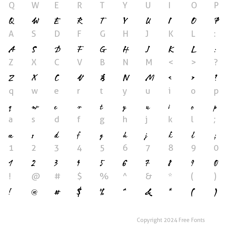 Character Map of LinotypeNotec Regular