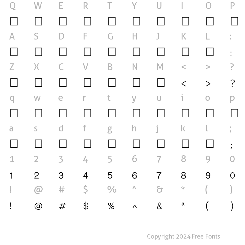 Character Map of Lohit Devanagari Regular