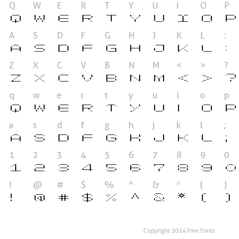 Character Map of LomoWallMinus LT Std 50