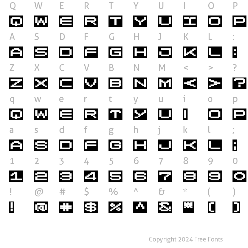 Character Map of LomoWallStrip LT Std 50