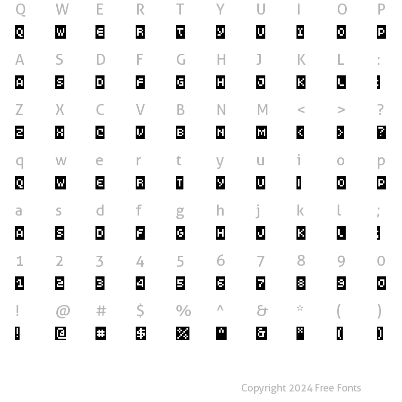 Character Map of LomoWebStrip LT Std 4