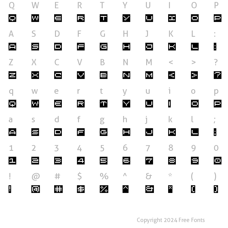 Character Map of LomoWebStrip LT Std 7