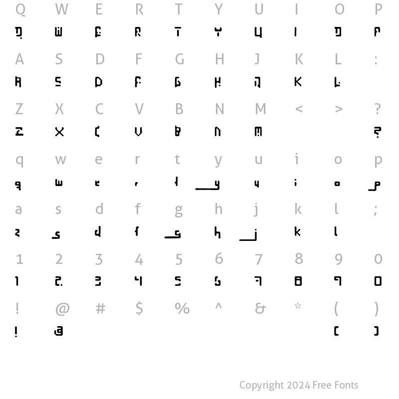 Character Map of Lost Passenger (part 2) Lost Passenger (part 2)