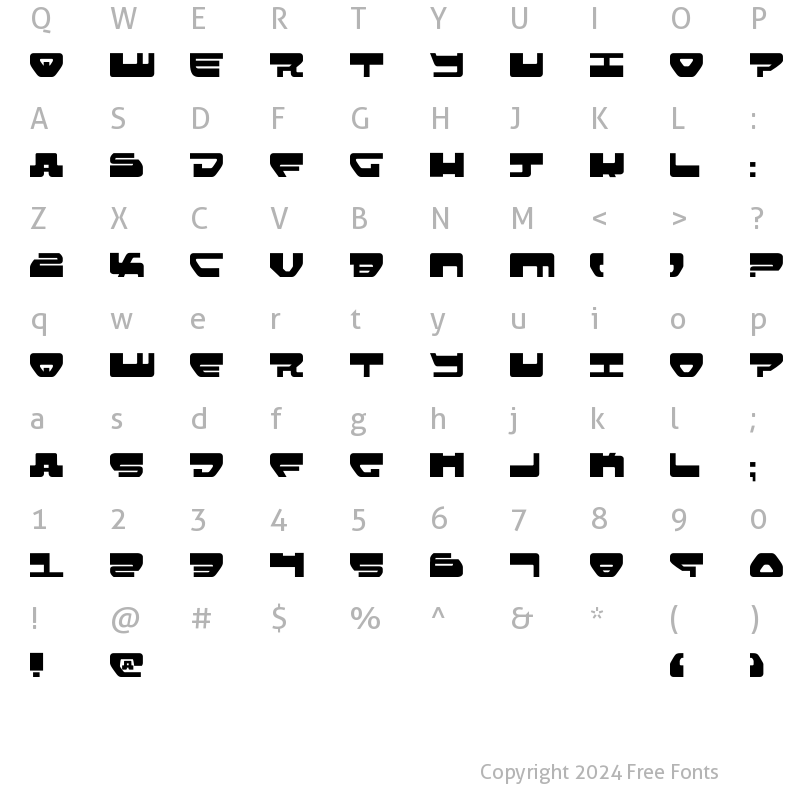 Character Map of Loveladies Normal