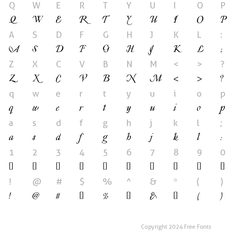 Character Map of Lyonesse? Regular