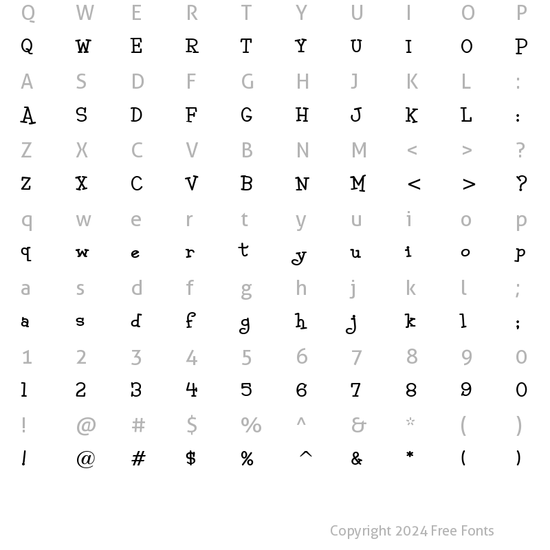 Character Map of Malihini Tahitian BTN Bold