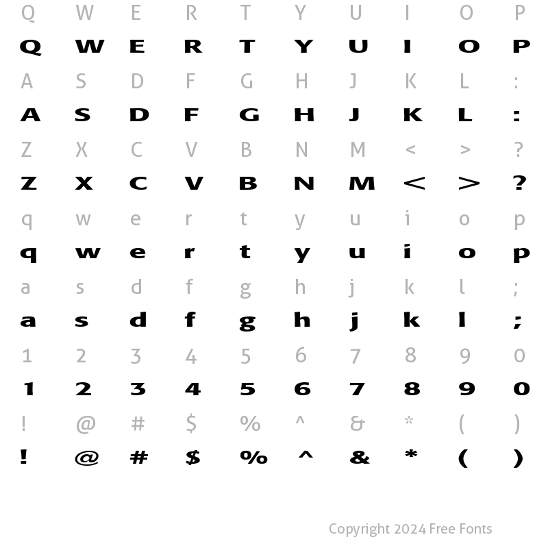 Character Map of MARKETPRO Regular