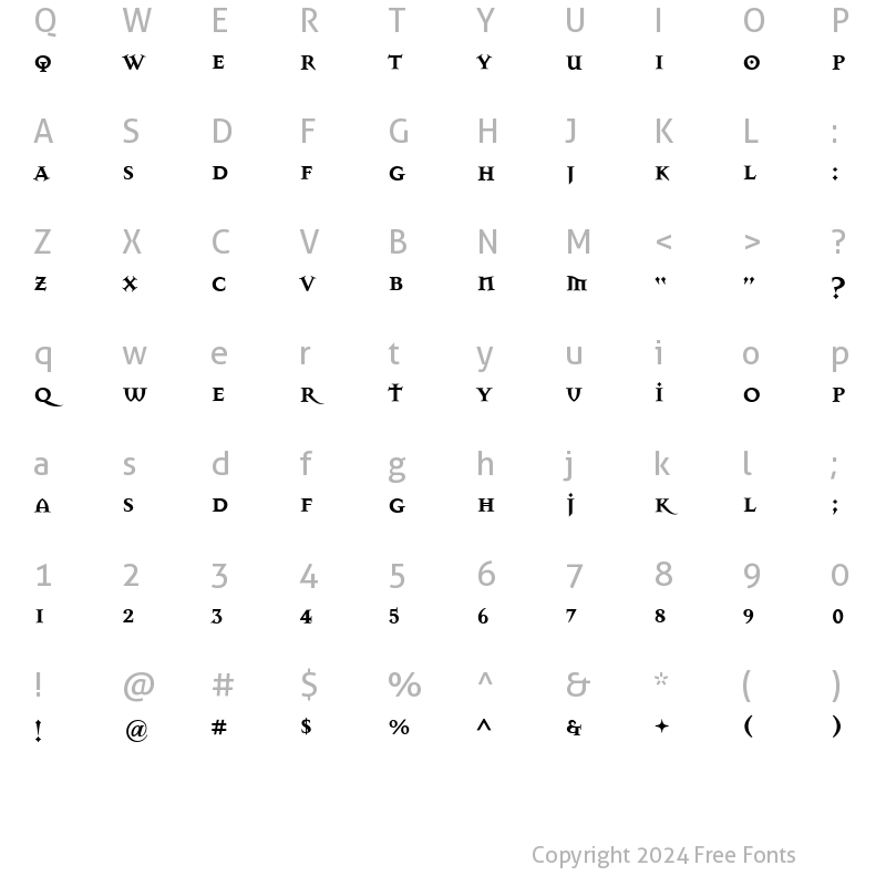 Character Map of MasonSuper Bold