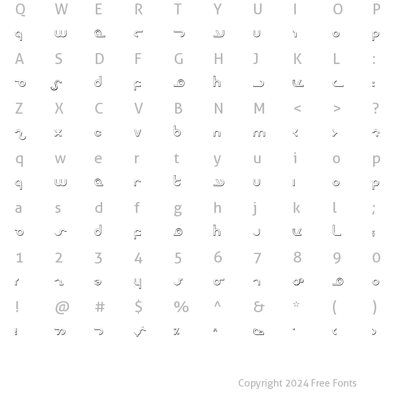 Character Map of Masterdom Shadow Shadow