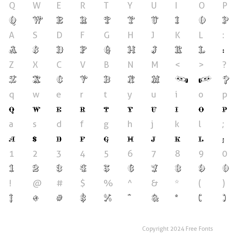 Character Map of Maverick's Luck KQs Regular