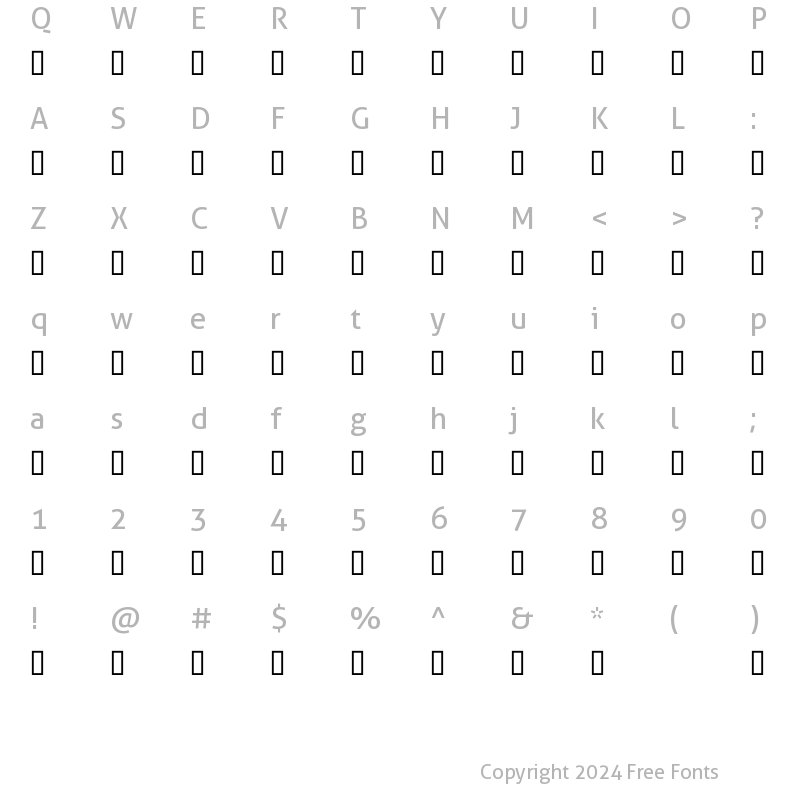 Character Map of MCS ALSALAAM HIGH ITALIC Regular