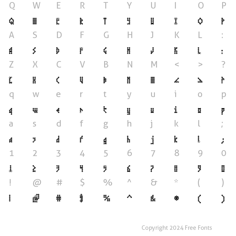 Character Map of Microbe Collegiate AOE Regular