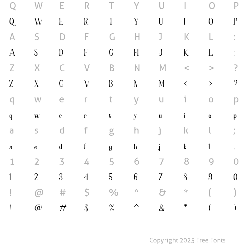 Character Map of mikazora inline Regular