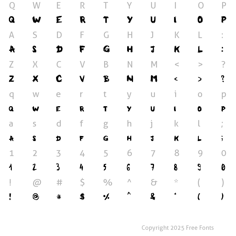 Character Map of Milkman Conspiracy Milky