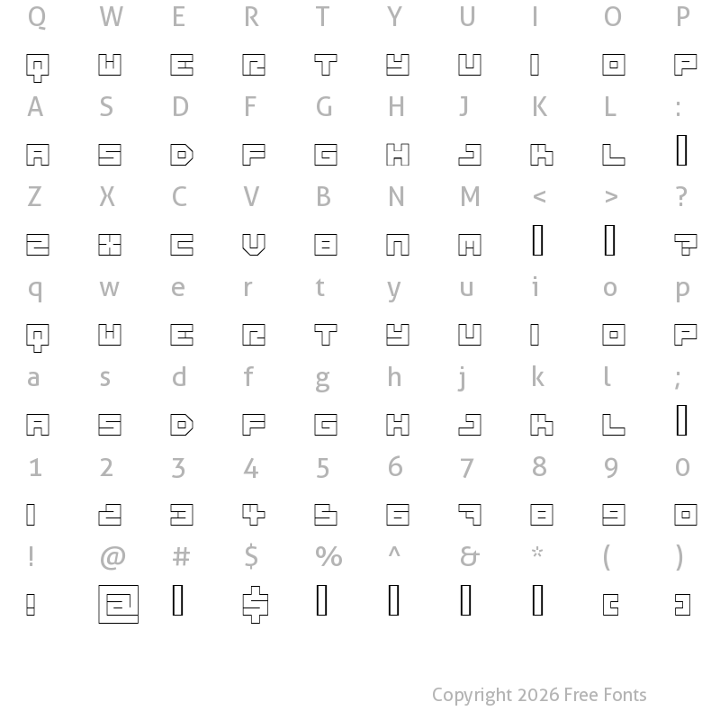 Character Map of Miss Ellen Regular