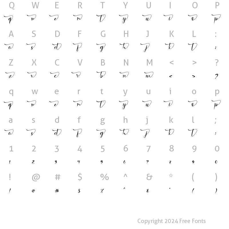 Character Map of Nafiri Nafiri Swash 3