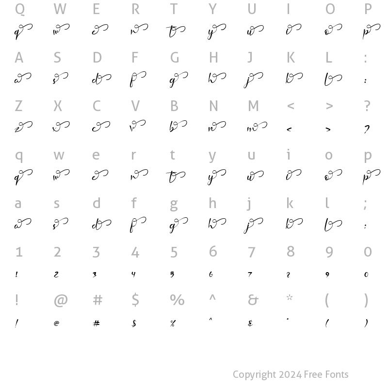 Character Map of Nafiri Nafiri Swash 4