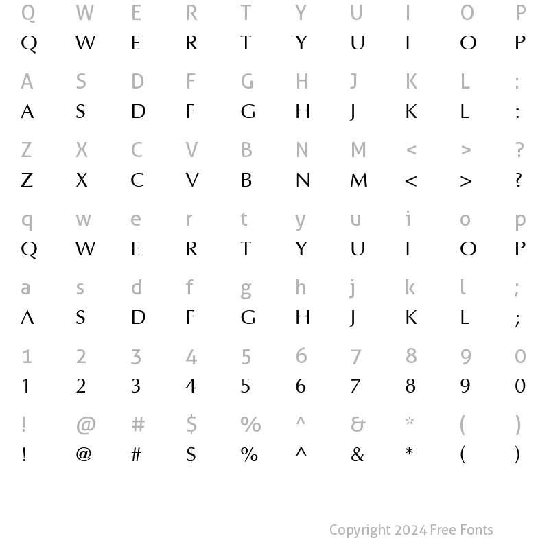 Character Map of ?nhMinhH 1.1 Regular