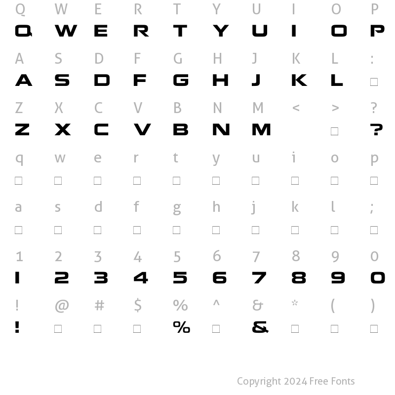 Character Map of NokianvirallinenkirjasinREGULAR REGULAR