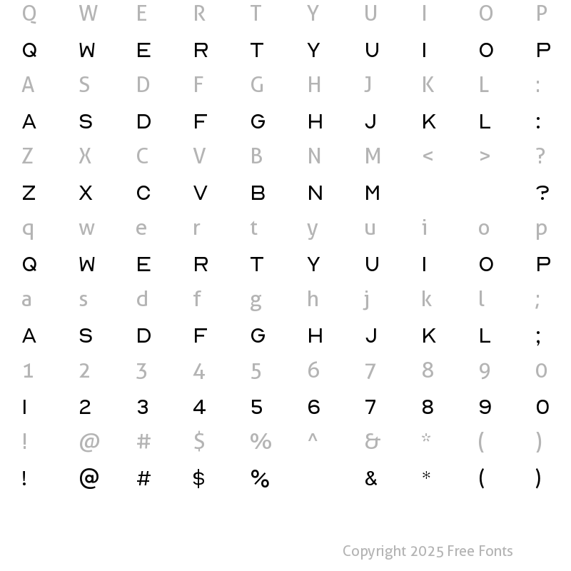 Character Map of Nord Book