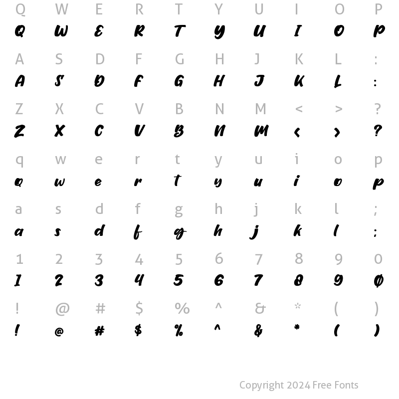 Character Map of Oliver queen Regular