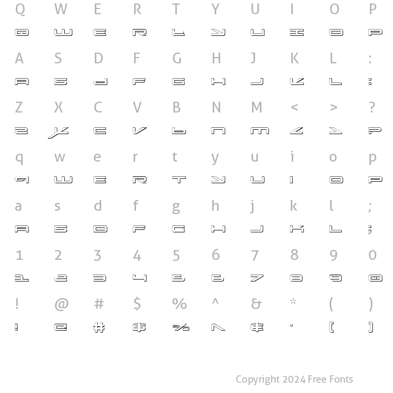 Character Map of Oramac Shadow Shadow