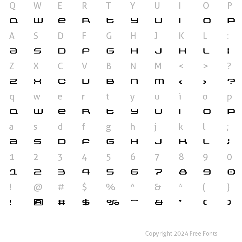 Character Map of Outlander Medium