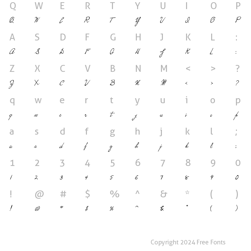 Character Map of P22Hopper Edward Regular