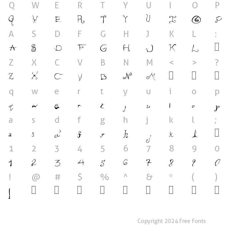 Character Map of Piss Off The Professor Normal