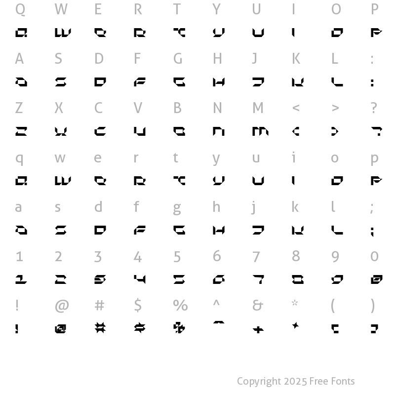 Character Map of Pluranon Normal