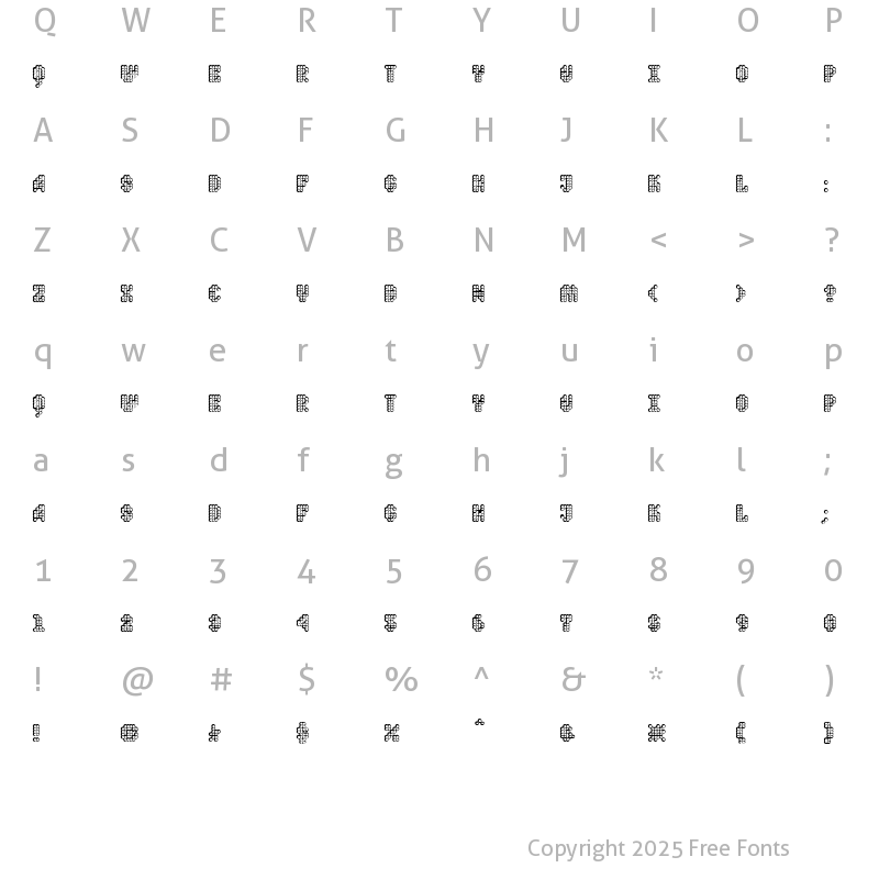 Character Map of Quad Eq