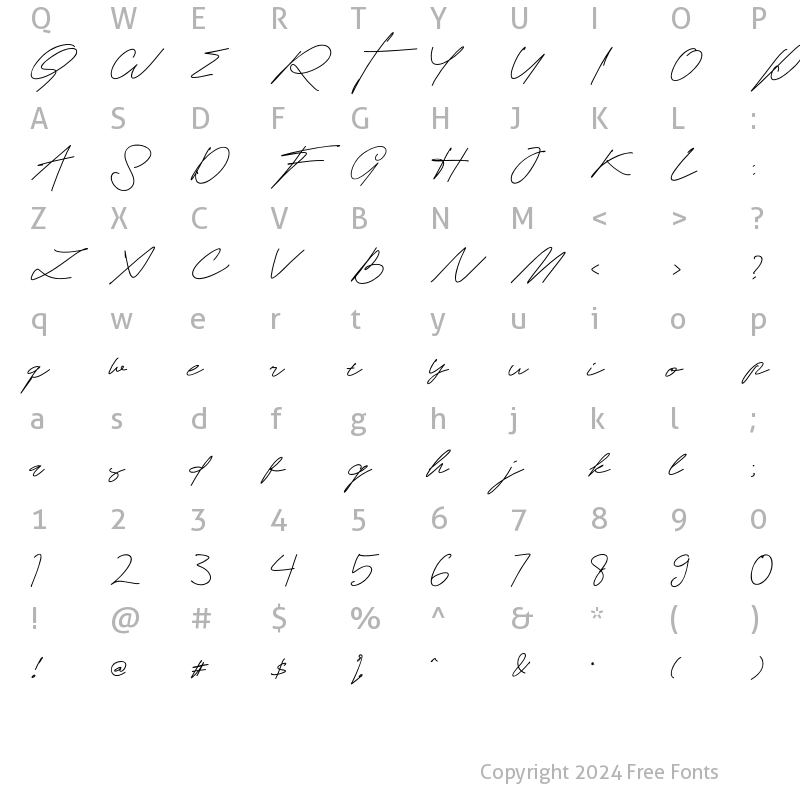 Character Map of Ramsella Regular