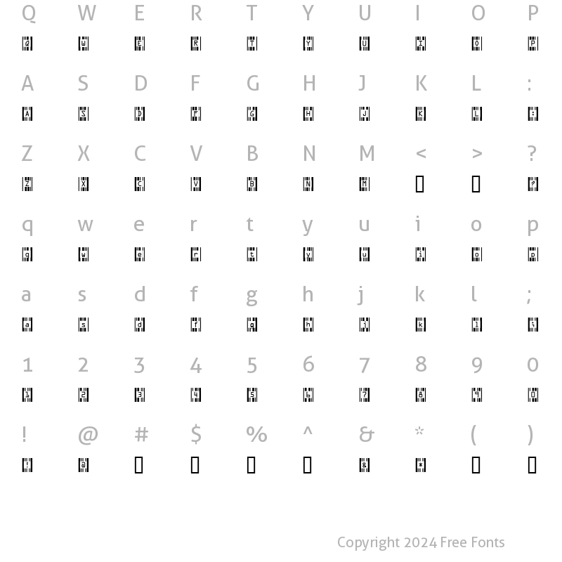 Character Map of Recognition Nekkid