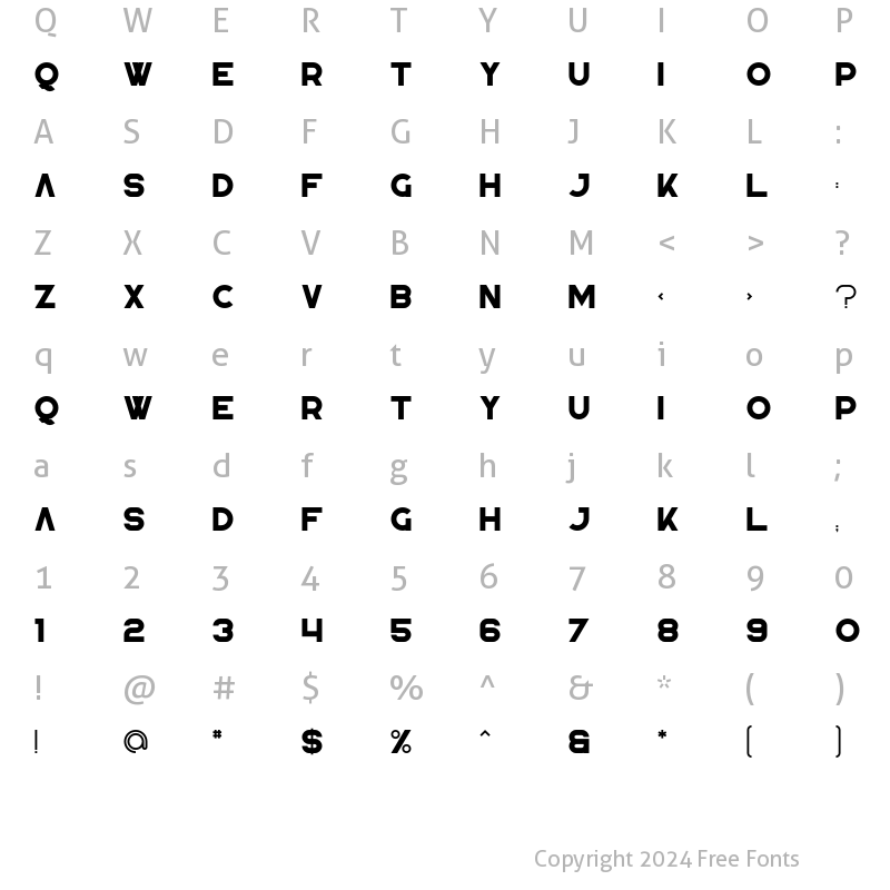 Character Map of Republiko Outline1