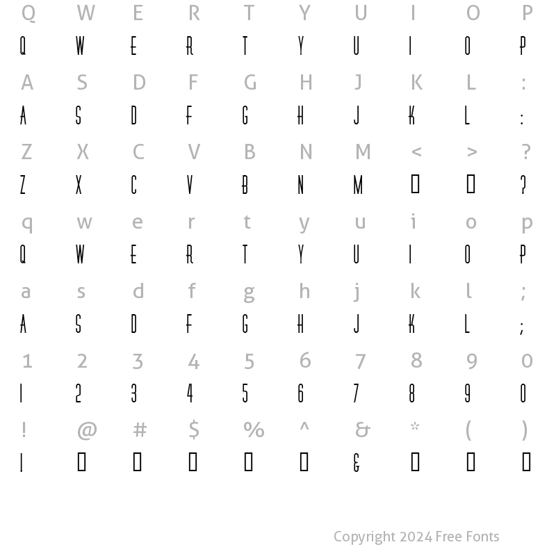 Character Map of RoselleCapsSSK Bold