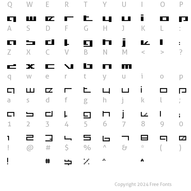 Character Map of royal simplicity Regular