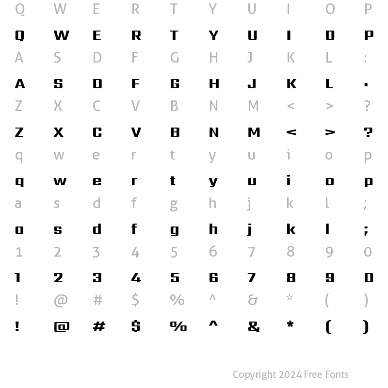 Character Map of Sarpanch ExtraBold