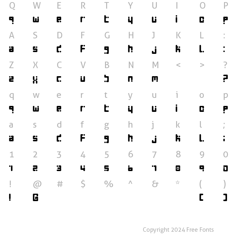 Character Map of Seeds Cyr Medium