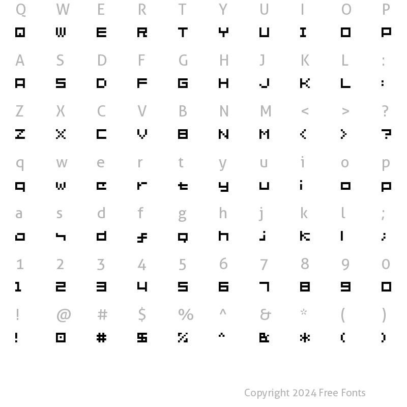 Character Map of SG02 02