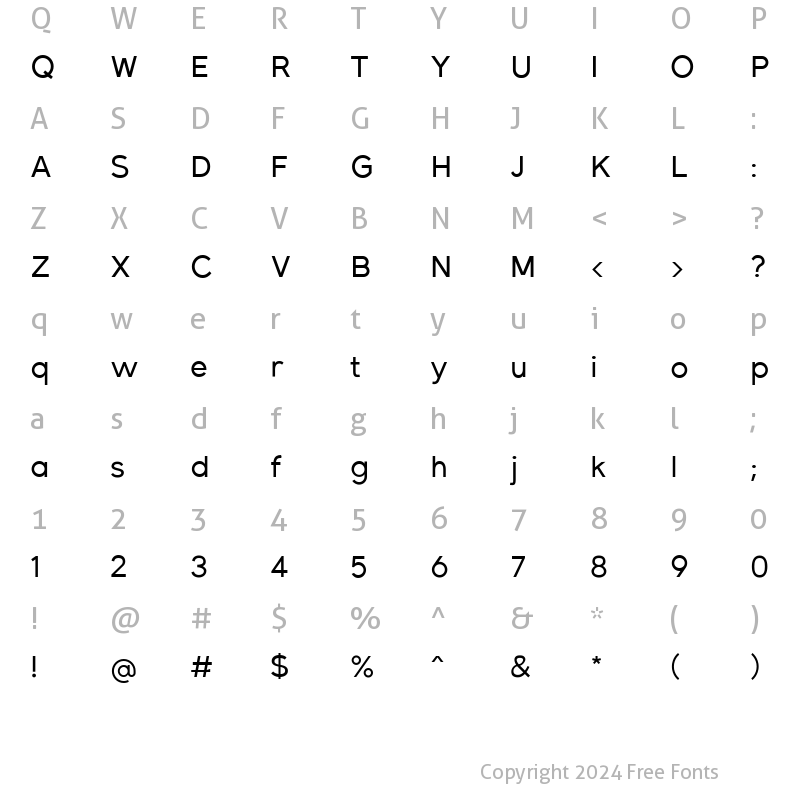 Character Map of SK Payidar Regular