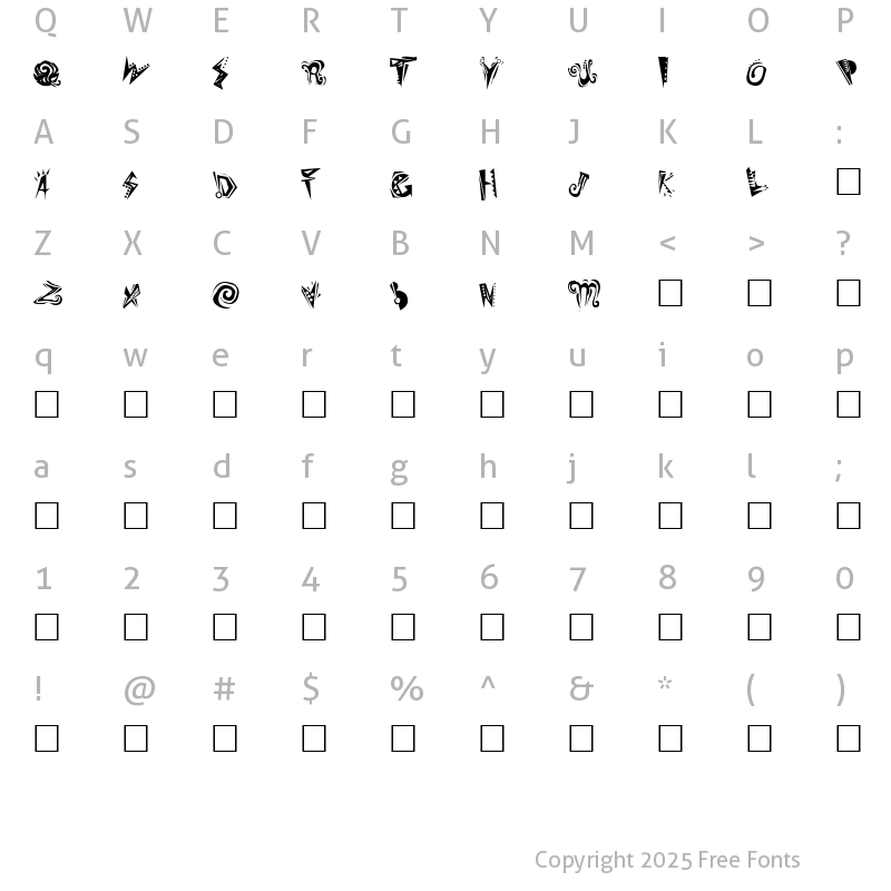 Character Map of Slumgullion Plain