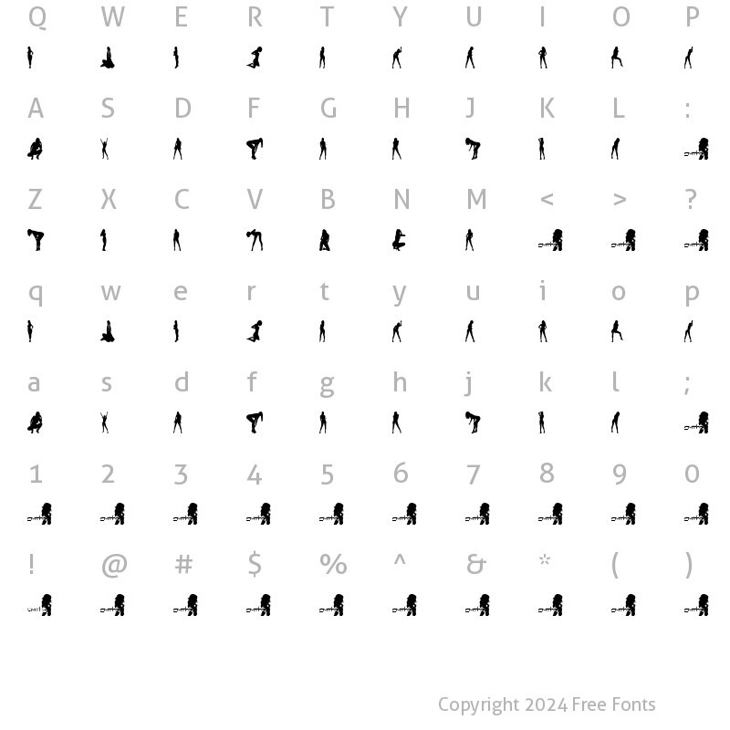 Character Map of SM_suggestivisM Regular