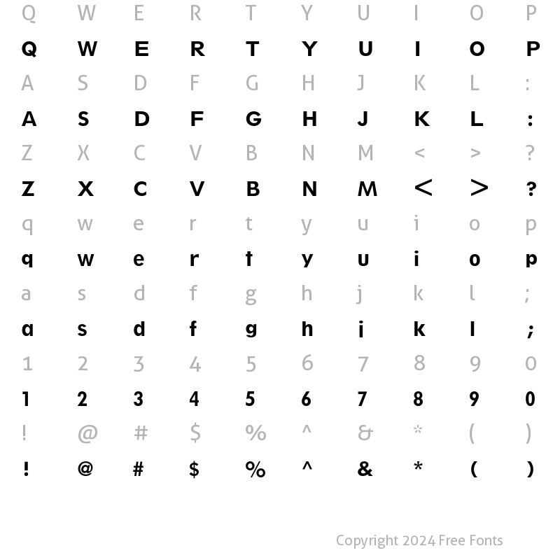 Character Map of Spartan Heavy Classified Regular