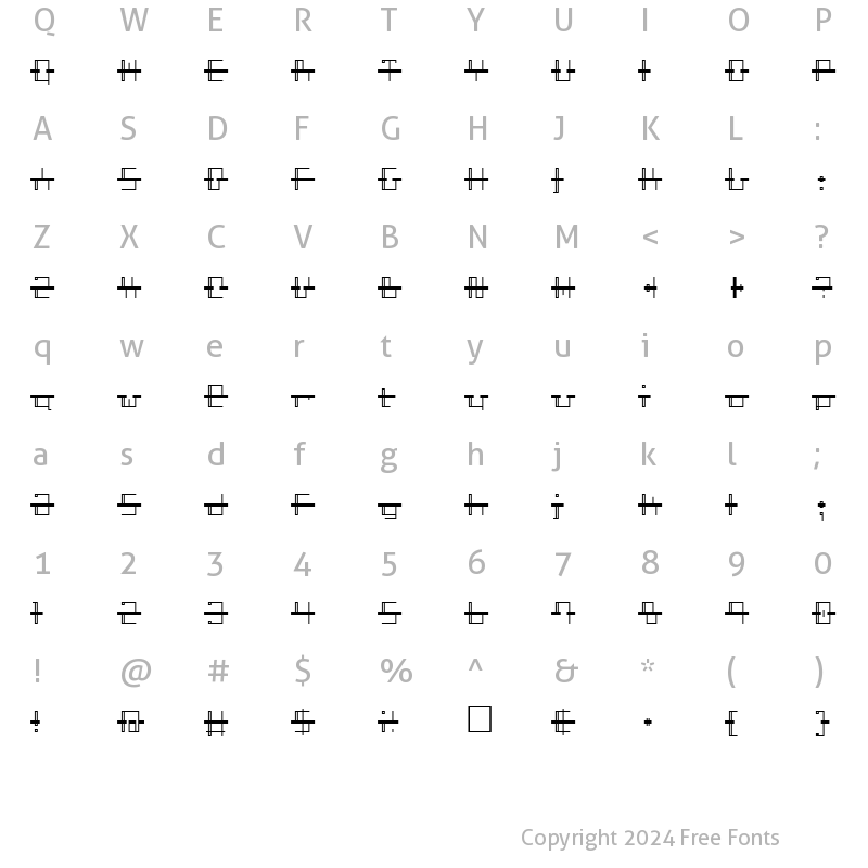 Character Map of StatBar Surge Suppression Normal